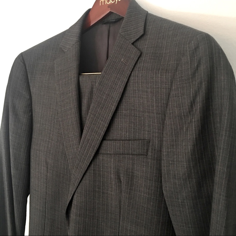 Marc Anthony Men’s Pinstripe Two Piece Suit